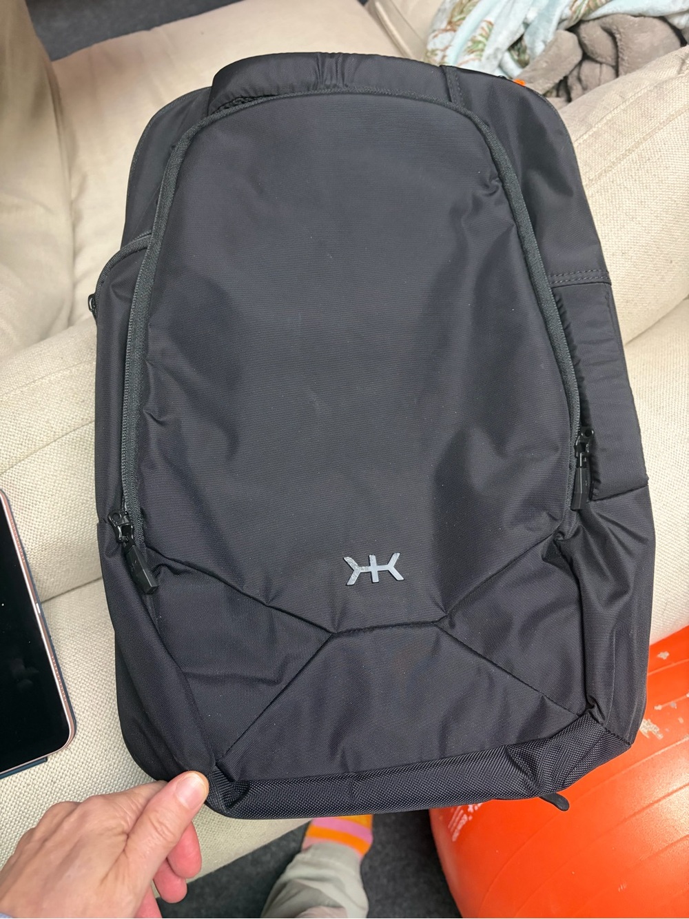 Knack Series 1 Medium Expandable Backpack - BLACK NWOT (in original box)